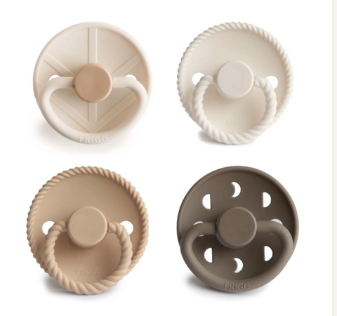 FRIGG Multi Pacifier 4 Pack Silicone