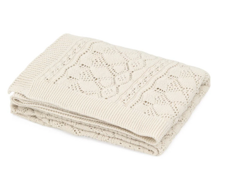Cam Cam Pointelle Baby Blanket