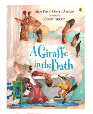 Book - Giraffe in the Bath.