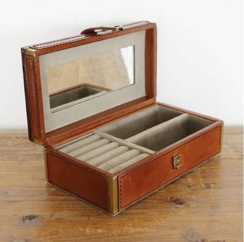 Riviera Leather Jewellery Box