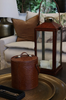 Croco Leather Ice Bucket