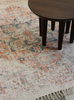 Kashan Style Stonewashed Rug.