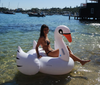 Sunnylife Luxe Ride-On Float -White Swan