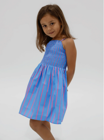 Vika Cleo stripe dress
