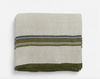French Country Striped Selvedge Stripe Linen Tablecloth