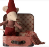 Maileg Christmas Baby Mouse In Suitcase