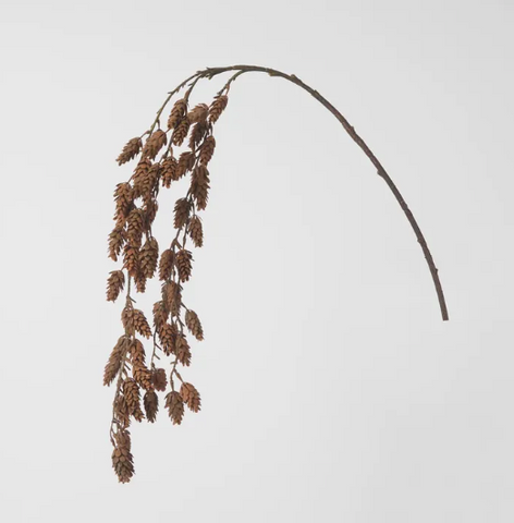 Hanging Pinecone Spray