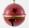 Christmas Red Round Star Bells
