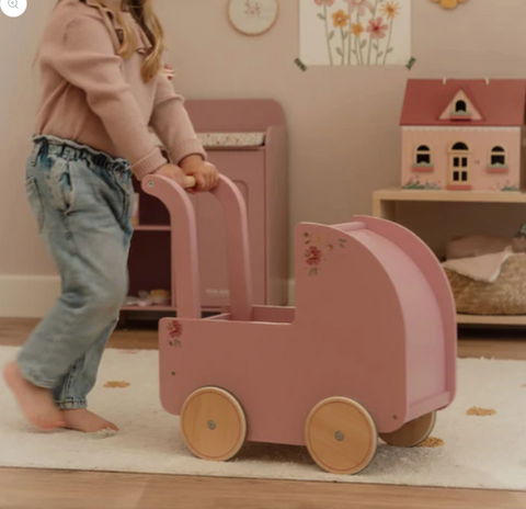 Little Dutch Wooden Pram