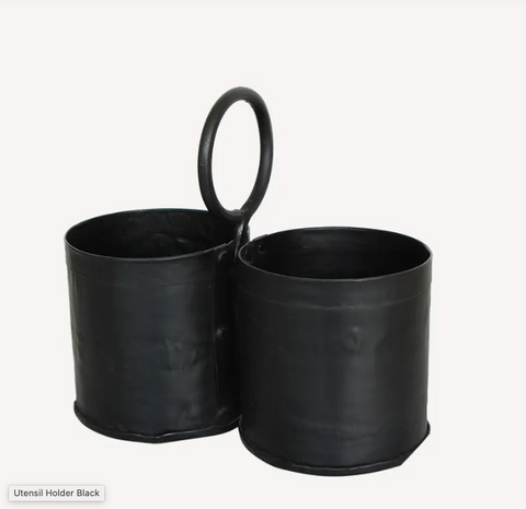 Black Utensil Holder