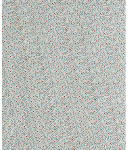 Maileg Gift Wrap - Berry Branches Dusty Blue