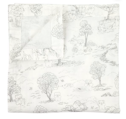 Flatout Bear Muslin Wrap