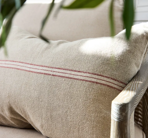 Stripe Linen Cushion Cover