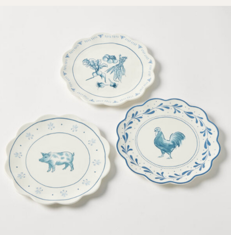 Maison Bleu Side Plate- 3 DESIGNS