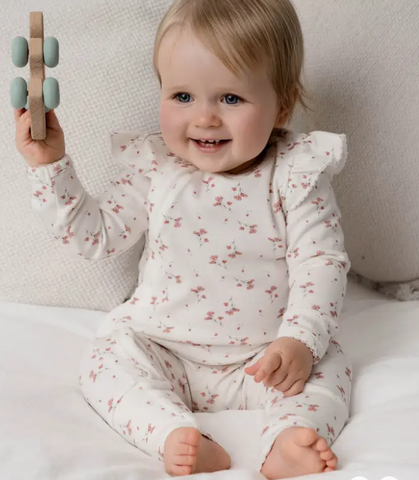 Rai & Co Frilled Ollie Floral Onesie
