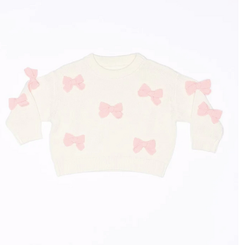 Walnut Bow Knit Jumper