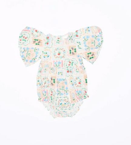 Walnut Forget Me Not Romper
