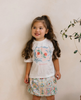 Walnut Forget  Me Not Skirt