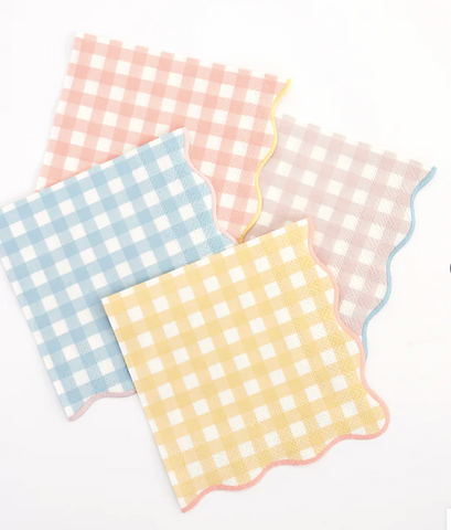 Meri Meri Gingham Napkins Small