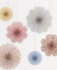 Liberty Paper Pinwheel Decorations