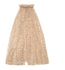 Gold Heart Print Cape