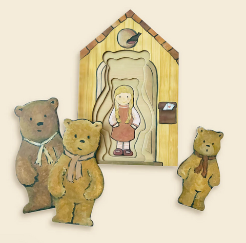 Goldilocks & the Three Bears Multi-Layered Puzzle