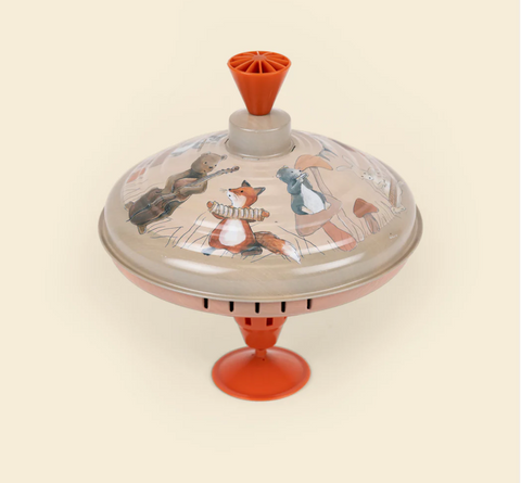 Musicians Spinning Top.