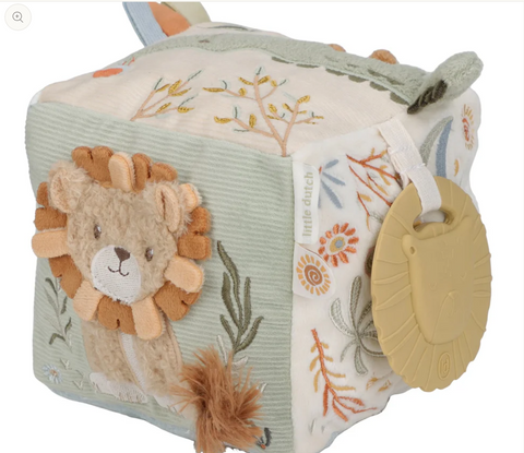 Safari Friends Soft Activity Cube