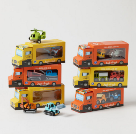 Veloce Vehicles Pullback Toy Vehicles Set of 2