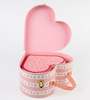 Meri Meri Vintage Rose Shape Suitcases - Set of 2.