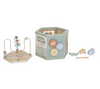 Safari Friends Wooden Activity Cube Hexagon Shape