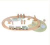 Safari Friends Wooden Train Set