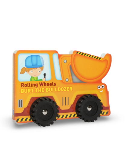 Books- Rolling Wheels Burt the Bulldozer