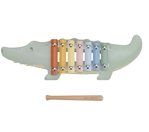 Little Dutch Safari Friends Xylophone Crocodile