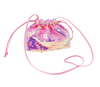 Mermaid Sequin Cross Body Drawstring Bag