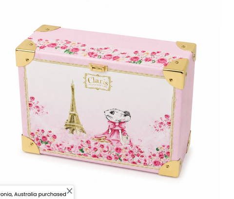 Claris the Chicest Mouse in Paris Luxury Jewellery Box