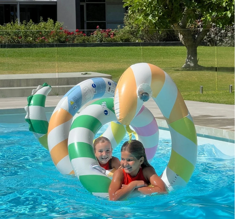 Sunnylife Giant Inflatable Noodle - Pastel Multi