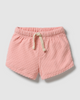 Wilson & Frenchy Petal Pink Terry Shorts.