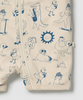 Wilson & Frenchy Tout est Magique Organic Boyleg Zipsuit