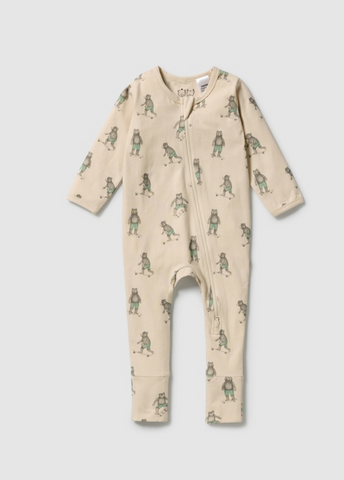 Wilson & Frenchy Skater Club Zipsuit with Feet