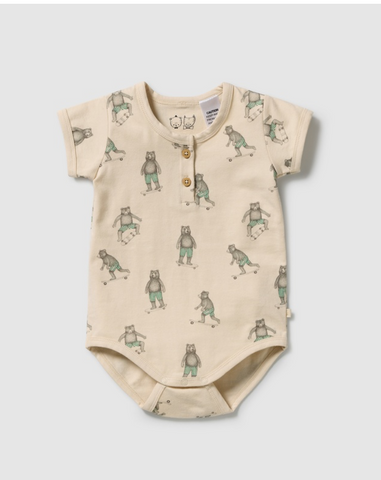 Wilson & Frenchy Skater Club Henley Bodysuit