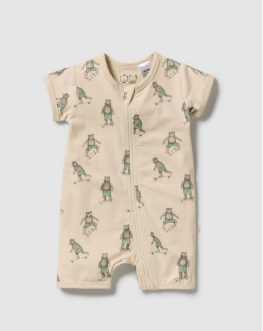 Wilson & Frenchy Skater Club Boyleg Zipsuit