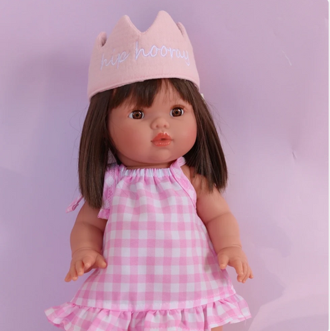 Salli Collective Tiny Crown - Powder Pink