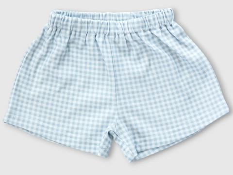 Fledge & Thread Gingham Shorts