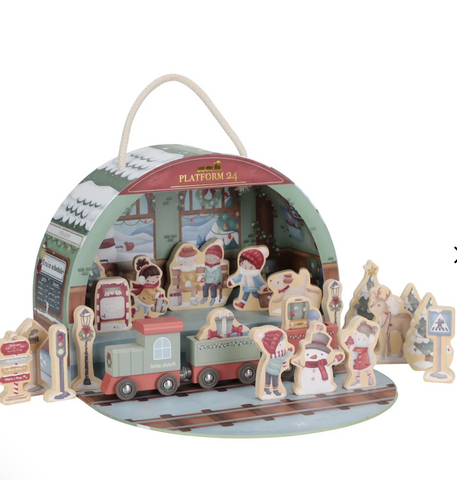 Little Dutch Advent Train Track