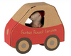Maileg Christmas Mouse In Car Box