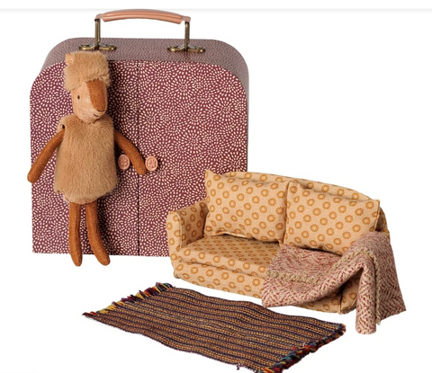 Maileg Reindeer in Suitcase Little Sister