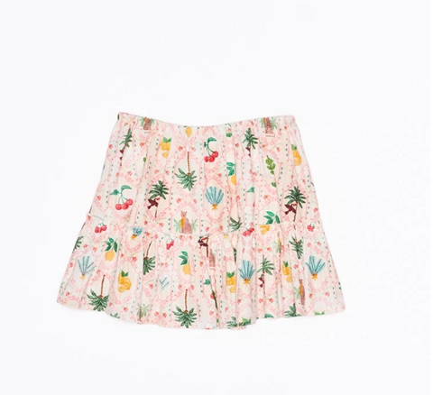 Walnut Meadow Skirt - Tropicana