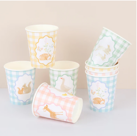 Meri Meri Little Animals Party Cups