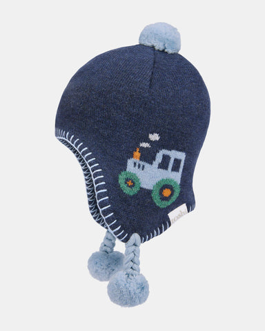 Toshi Organic Earmuff  -  Tiny Tractors